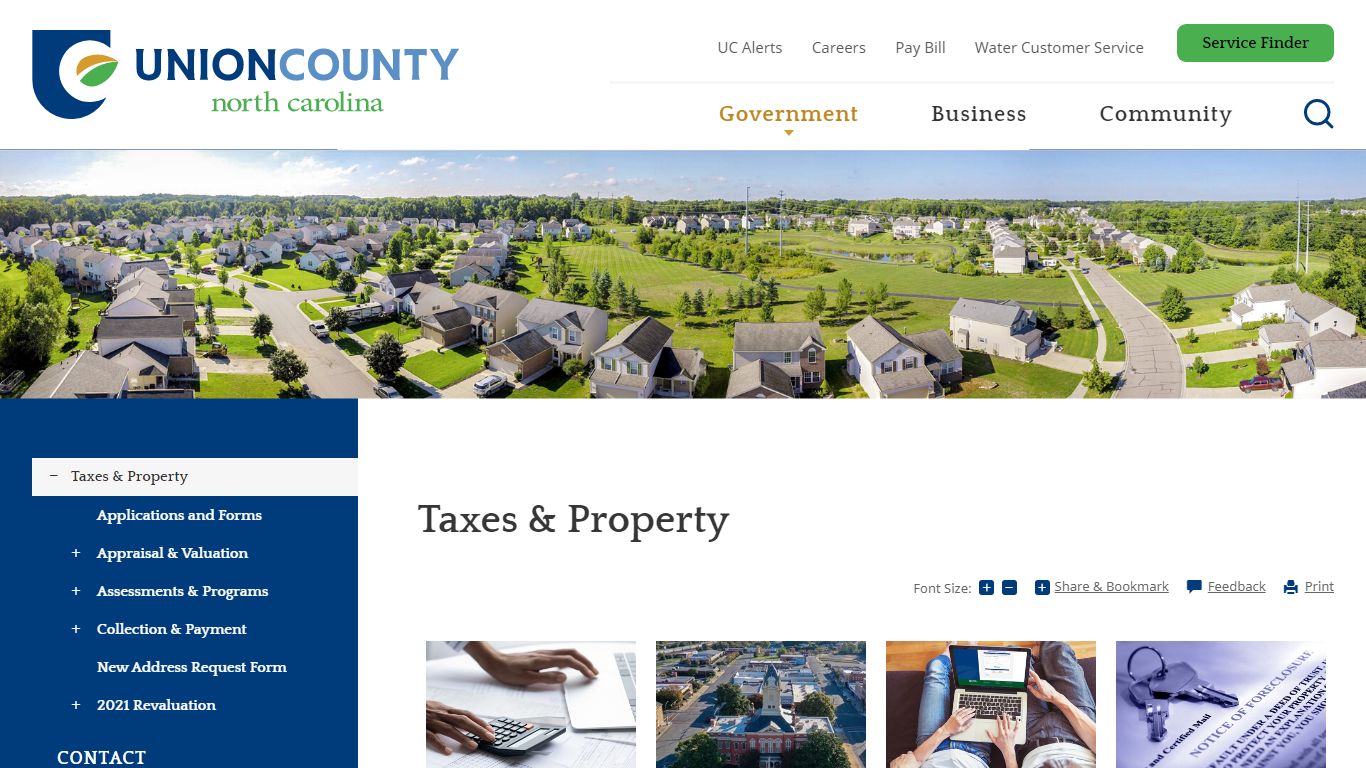 Taxes & Property | Union County, NC